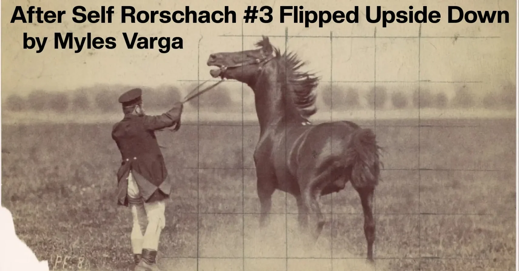 After Self Rorschach #3 Flipped Upside Down by Myles Varga