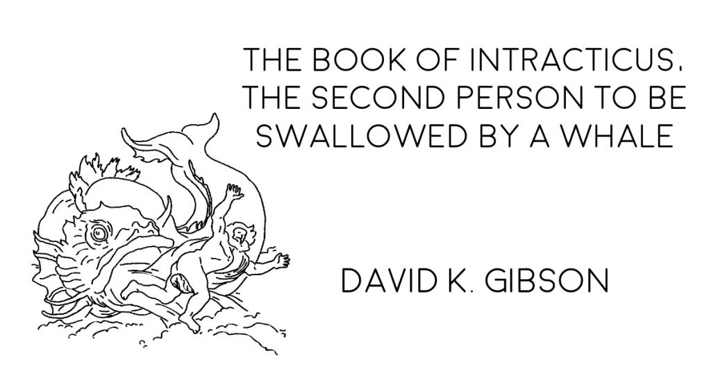 THE BOOK OF INTRACTICUS, THE SECOND PERSON TO BE SWALLOWED BY A WHALE by David K. Gibson