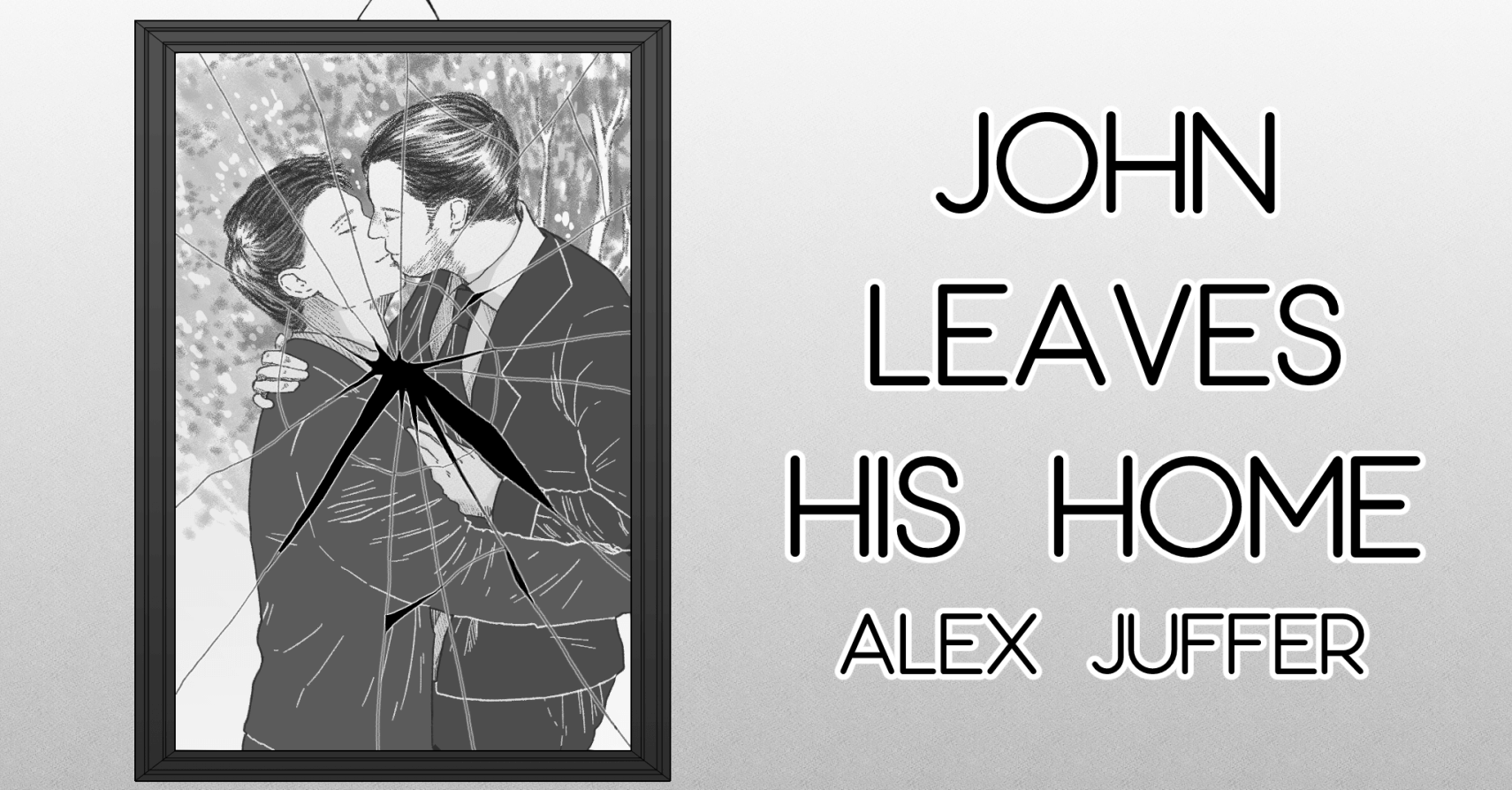JOHN LEAVES HIS HOME by Alex Juffer