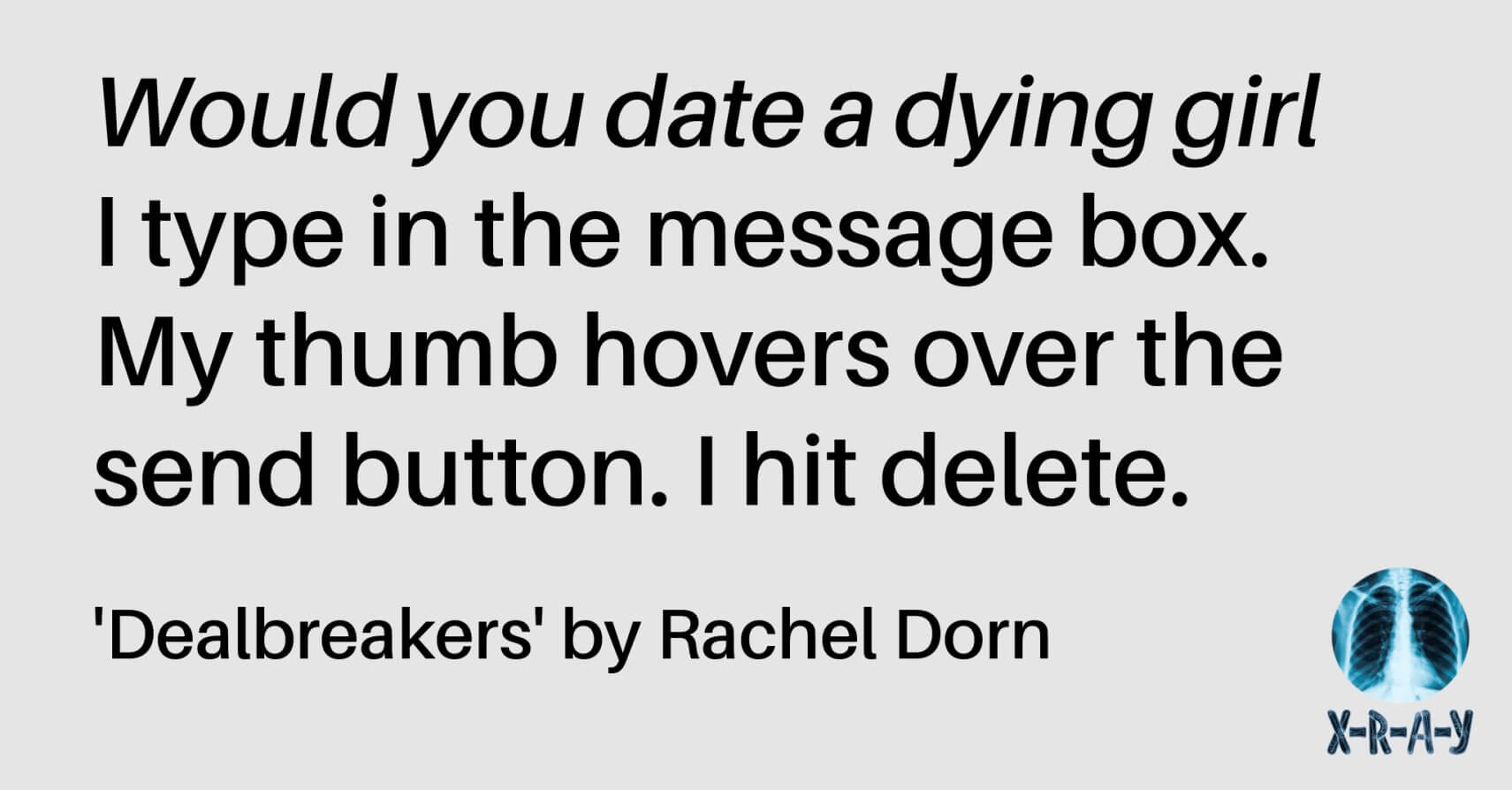 DEALBREAKERS by Rachel Dorn