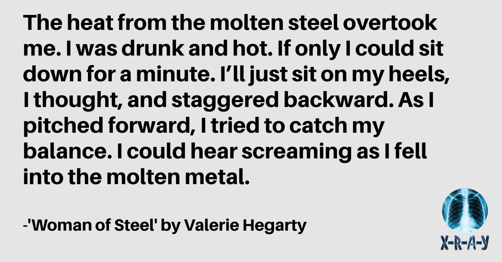 WOMAN OF STEEL by Valerie Hegarty