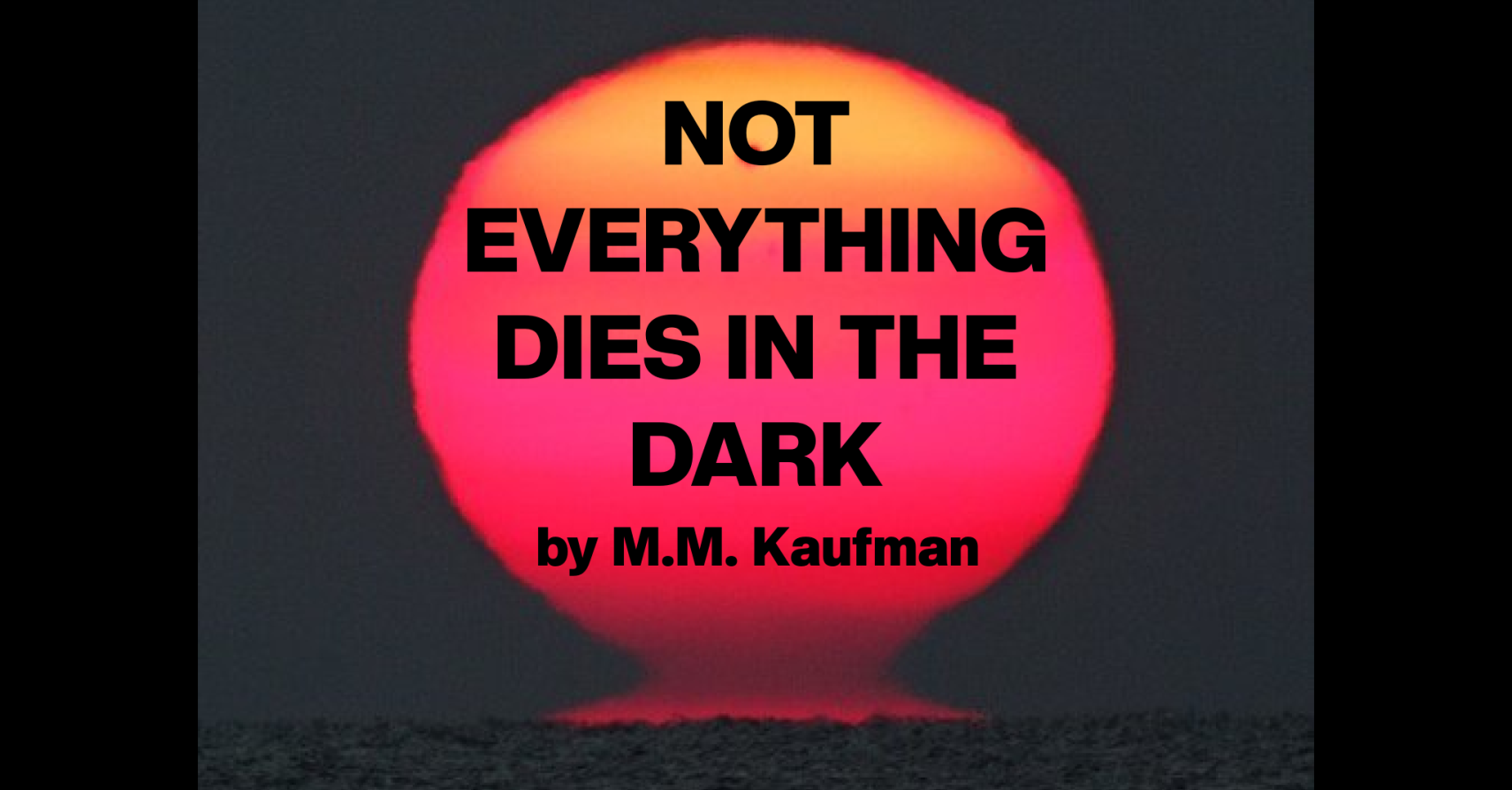 NOT EVERYTHING DIES IN THE DARK by M.M. Kaufman
