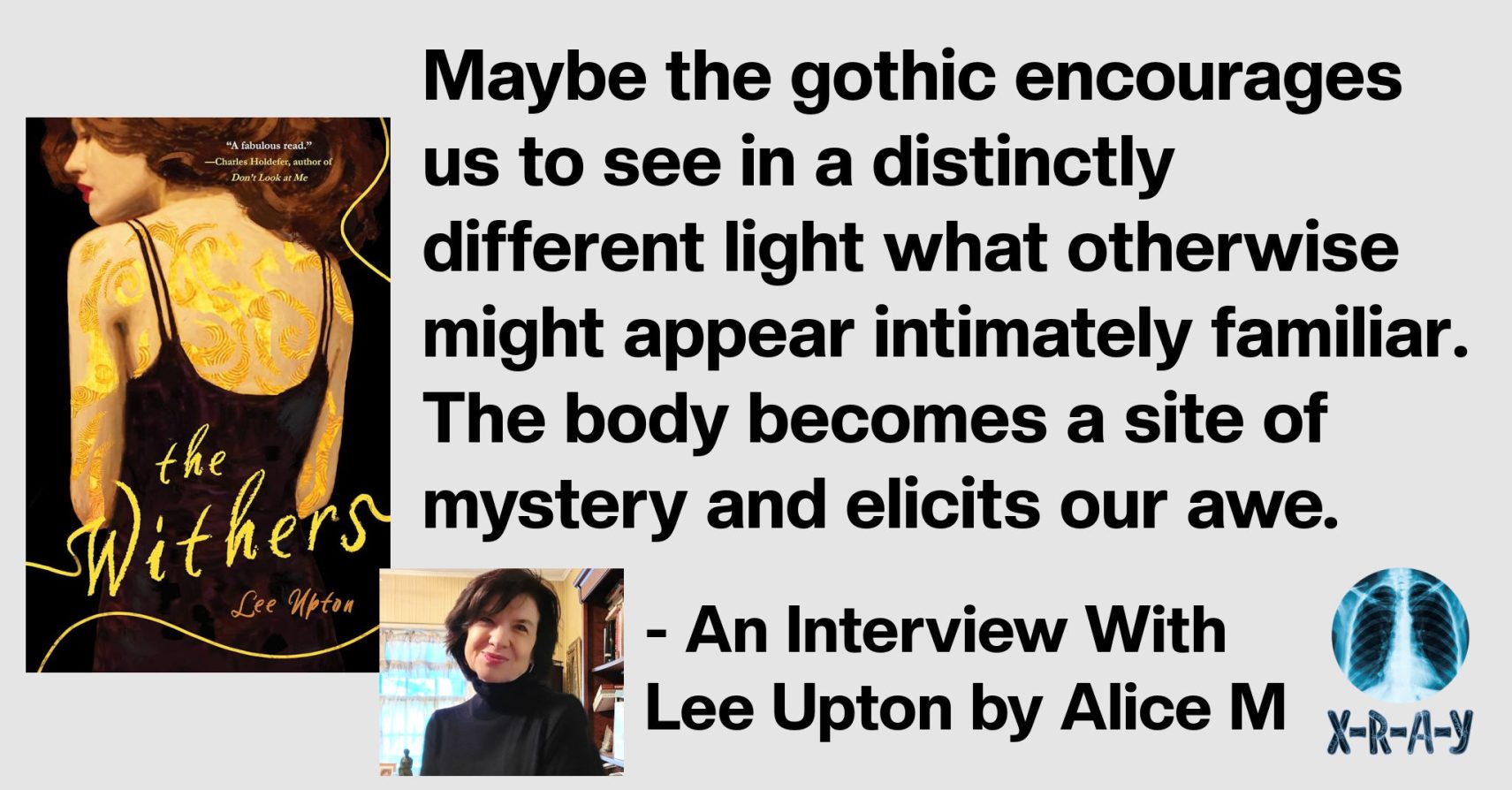 AN INTERVIEW WITH LEE UPTON by Alice M