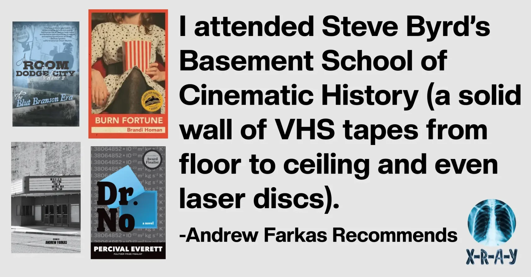 Andrew Farkas Recommends