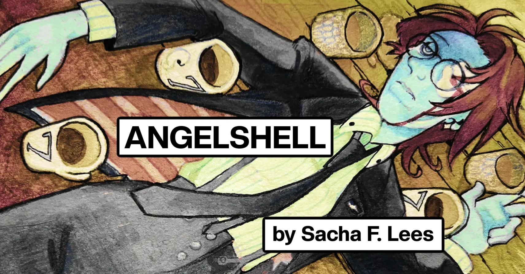 Angelshell by Sacha F. Lees Angelshell by Sacha F. Lees